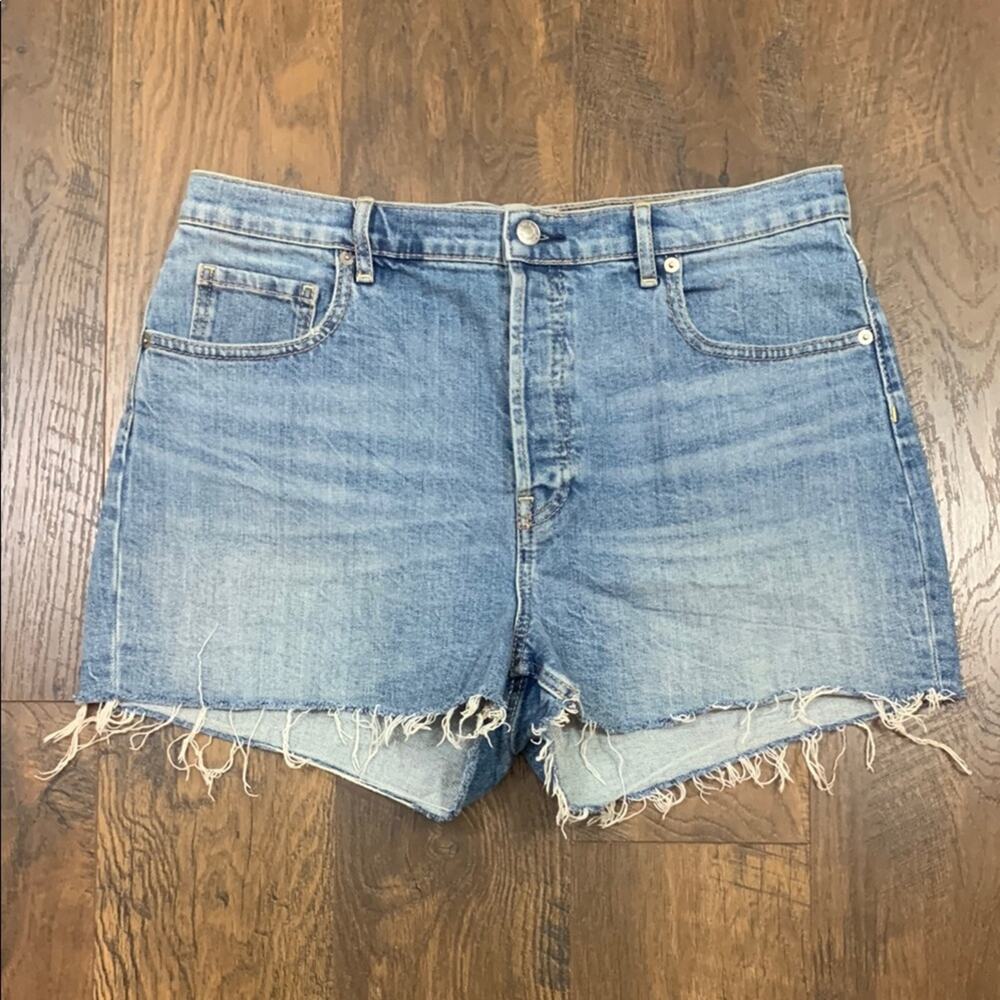 Everlane Cheeky Short Cutoff Denim Jean Shorts